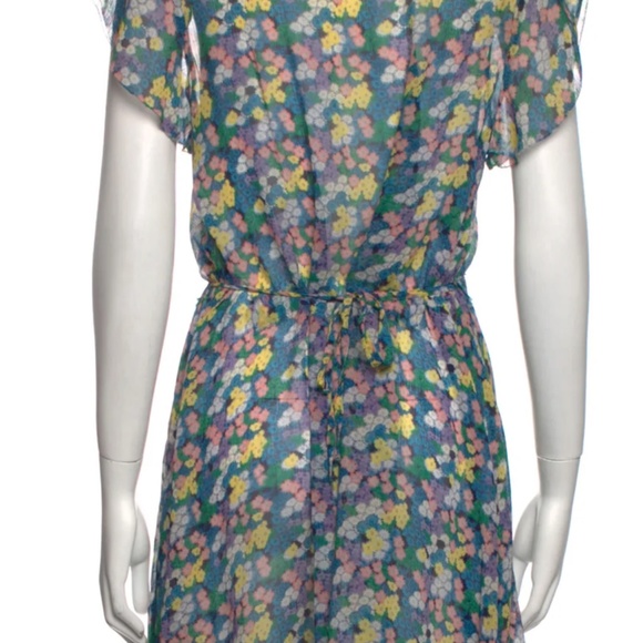 BAND OF OUTSIDERS SILK CREPE DRESS - Picture 4 of 4